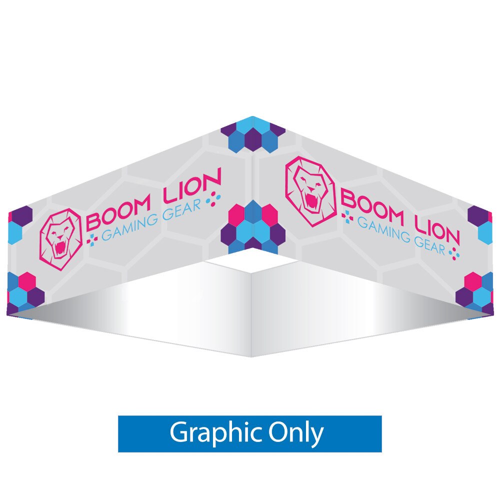 ONE CHOICE® 10 ft. Square Hanging Banner — Graphic Only